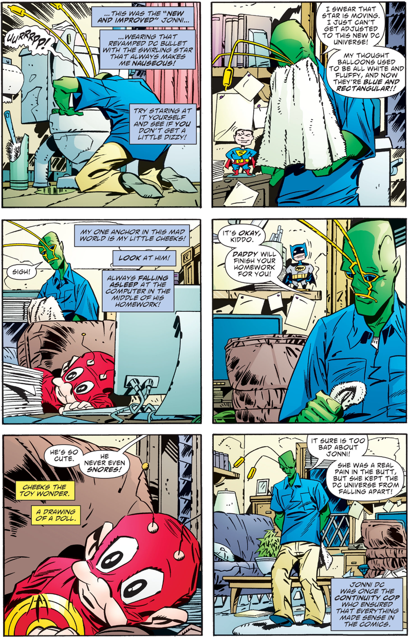 Ambush Bug catches up with the times after a long hiatus.